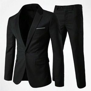 NEW Men’s Single Button Blazer & Pant Suit